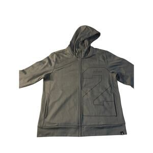Air Jordan 23 Therma Lite Full zip Hoodie 'Grey' Sz L 831381-021